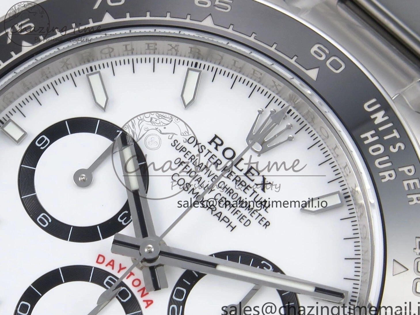 AAA Replica Watches SS SA EWEF 126500 Best White Dial Youthful Bracelet on Steel 1181 Edition Daytona 1:1 904L 0106